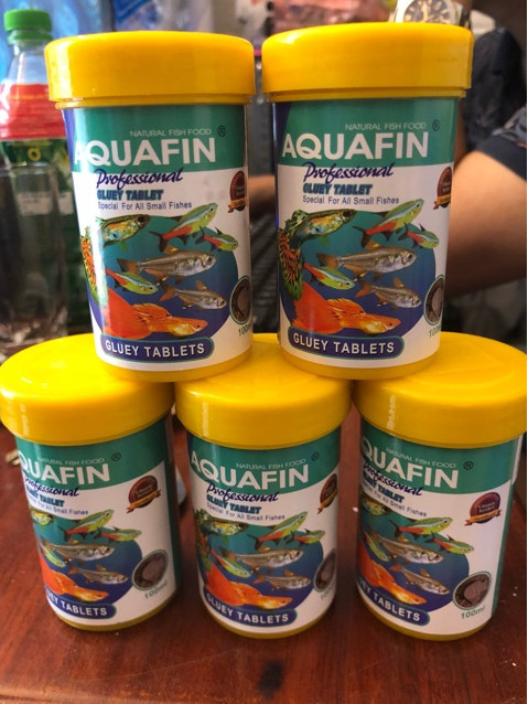 thức ăn dán aquafin