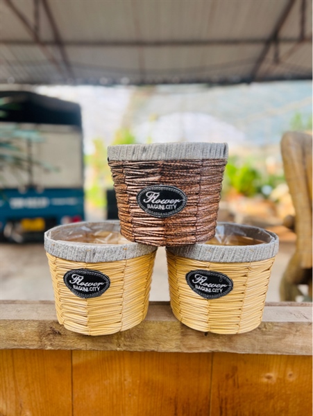 Giỏ mây cốc to